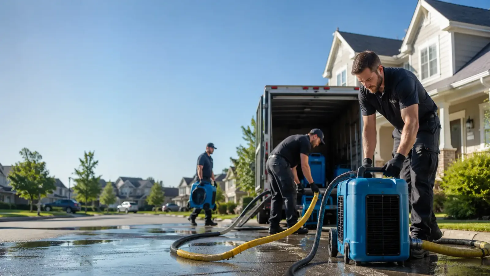 Water Damage Mitigation in Knickerbocker, TX